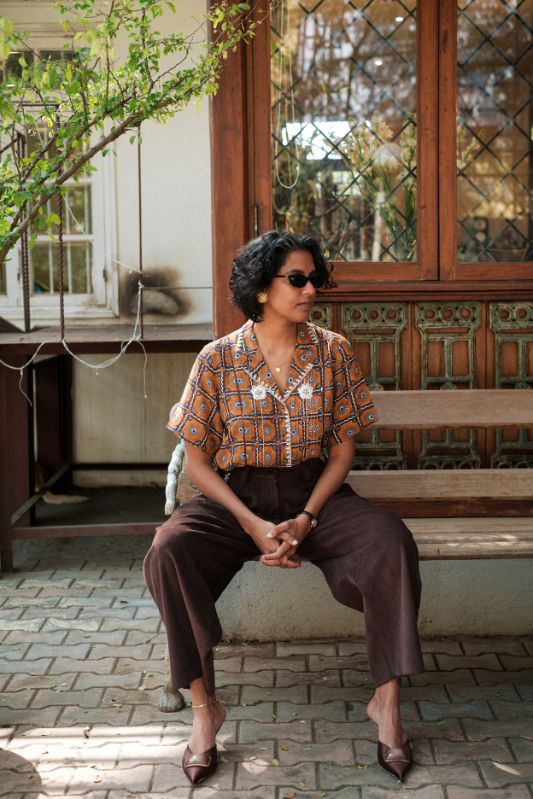 Choras Pleated Shirt