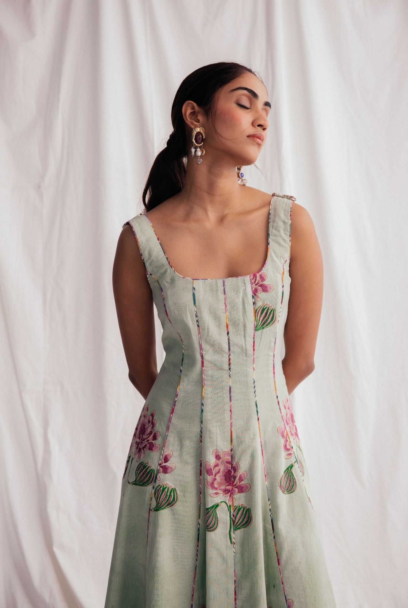 Gulkand Panel Dress