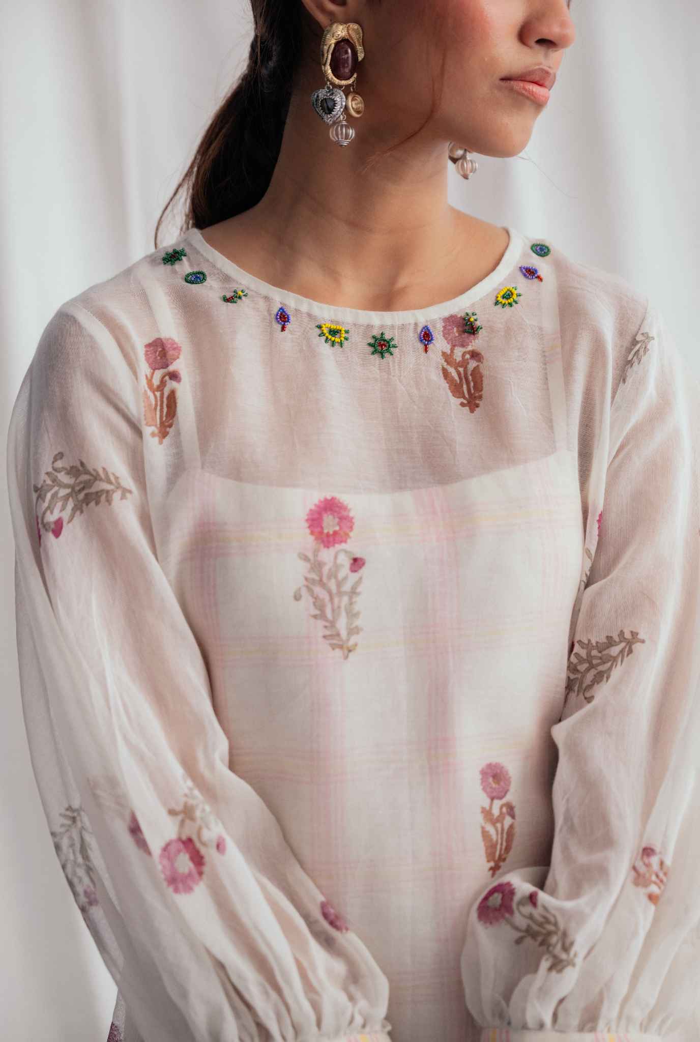 Kulfi Peasant Dress