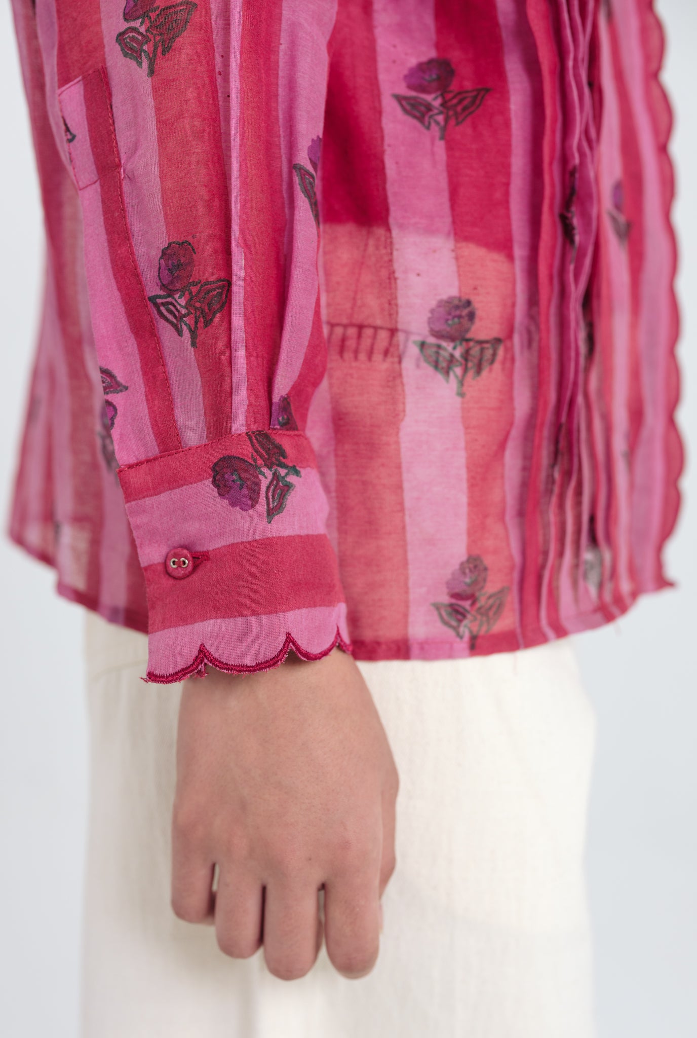 Spring Scallop Shirt