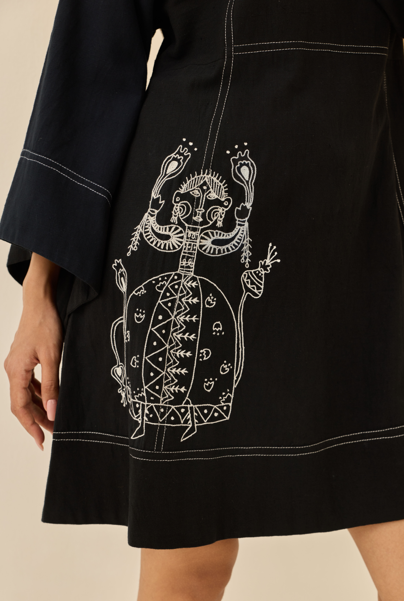 Jugnu Handloom Shift Dress