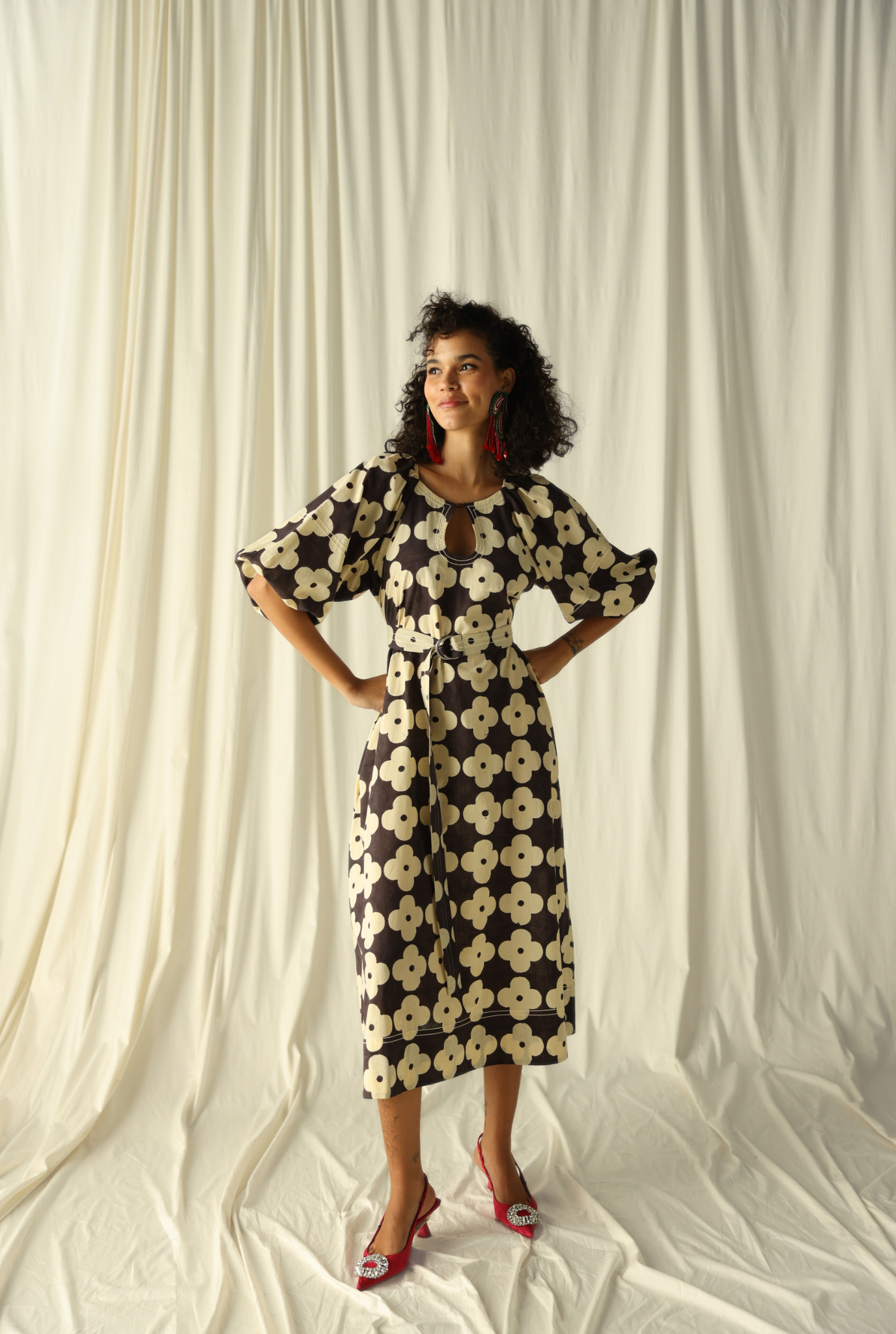 brown-hand-block-printed-womens-hand-crafted-dress