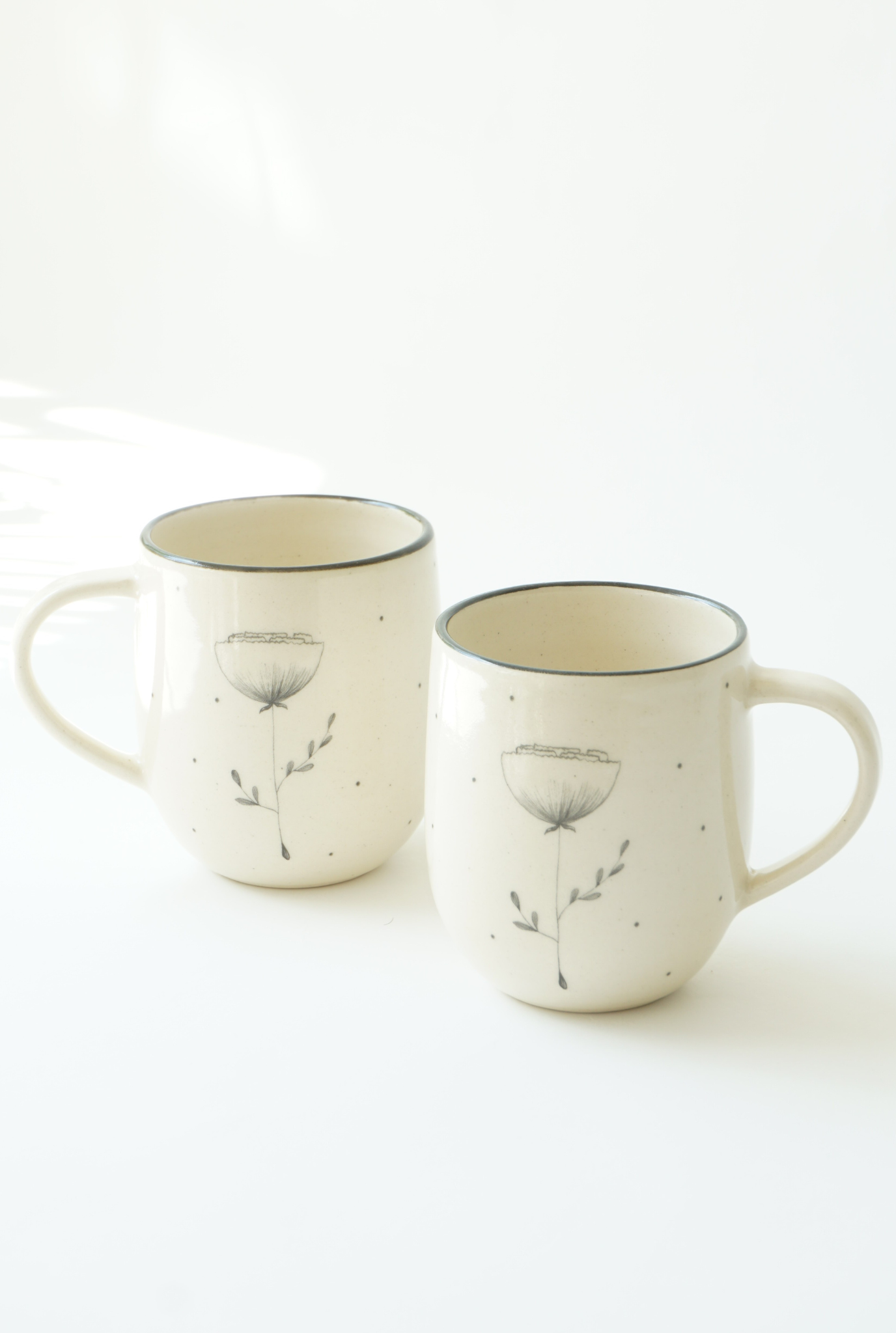 Carnations Coffee Mug(Set of 2)