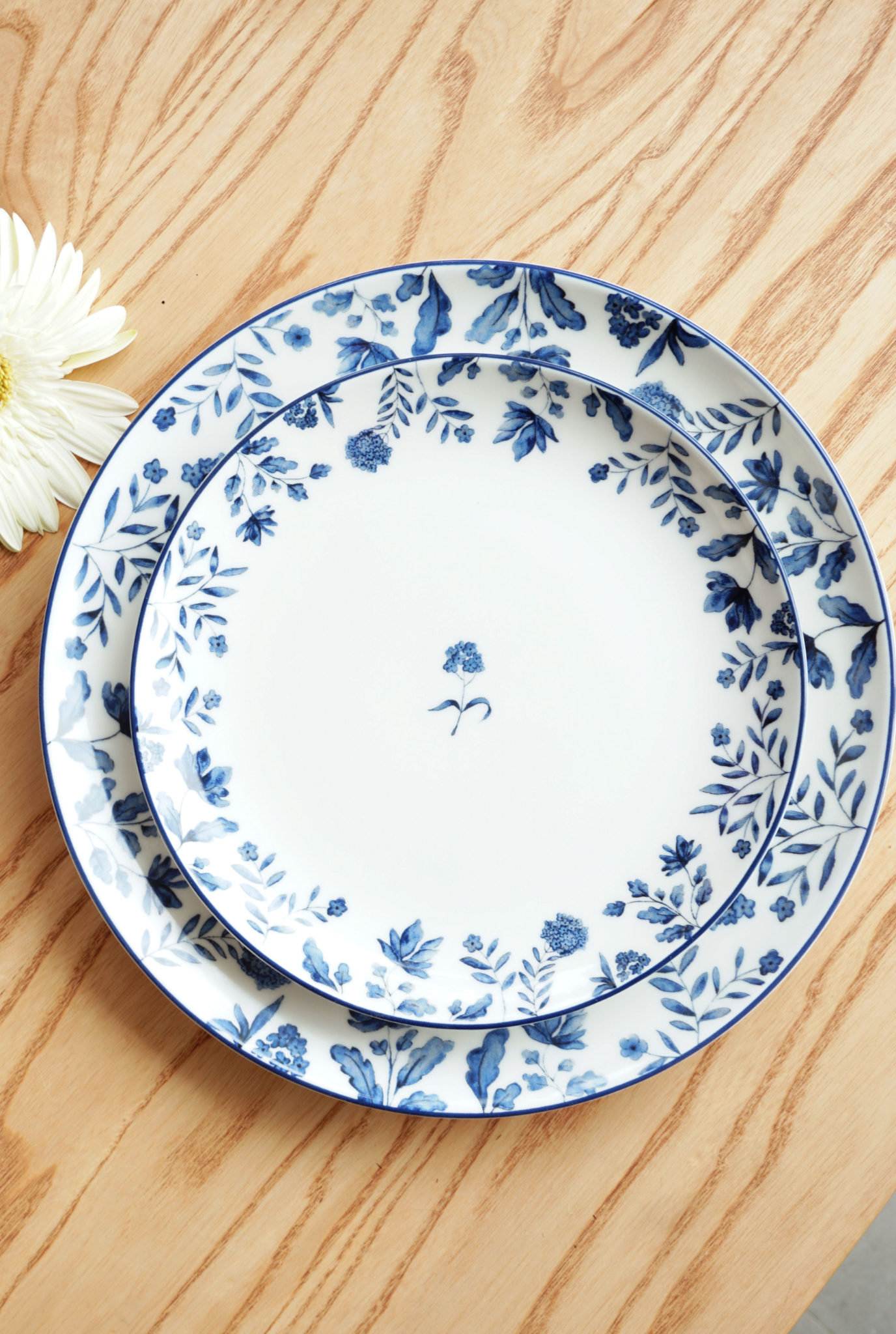 Blue Eden Dinner Plates (Set of 2)