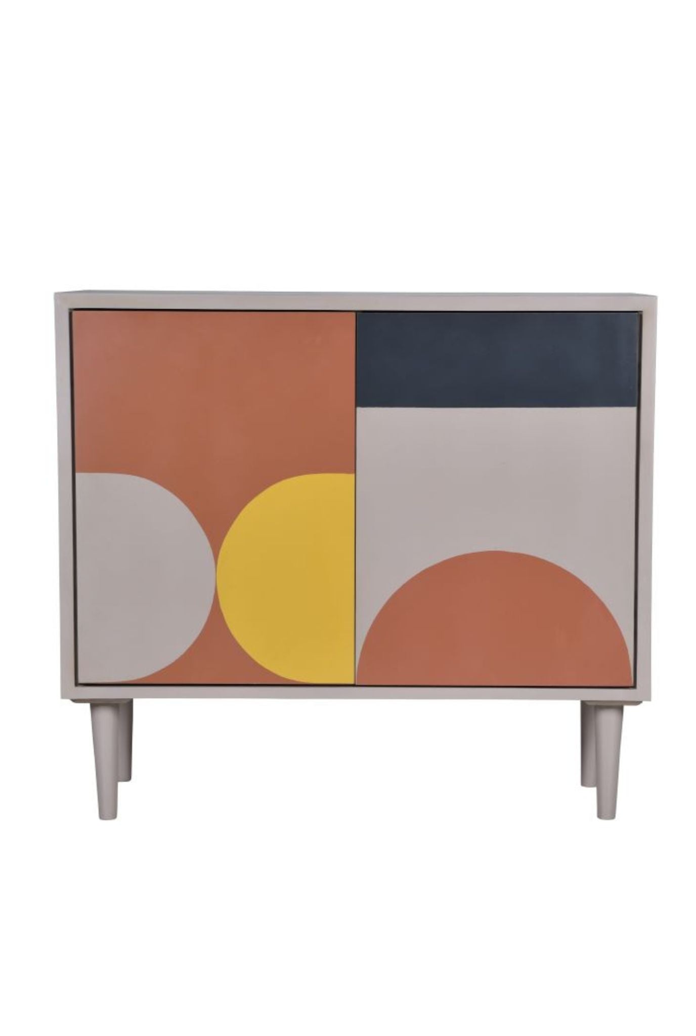 Elegant Grey Storage Cabinet  (Shipping Only In India)