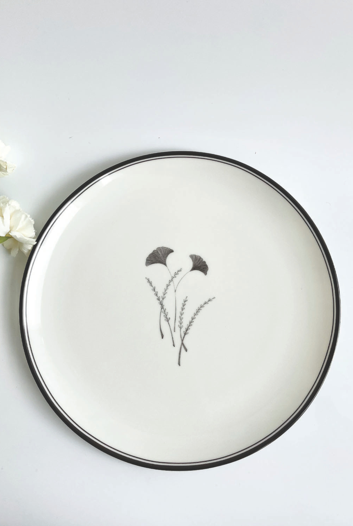 Gingko Dinner Plates (Set of 2)