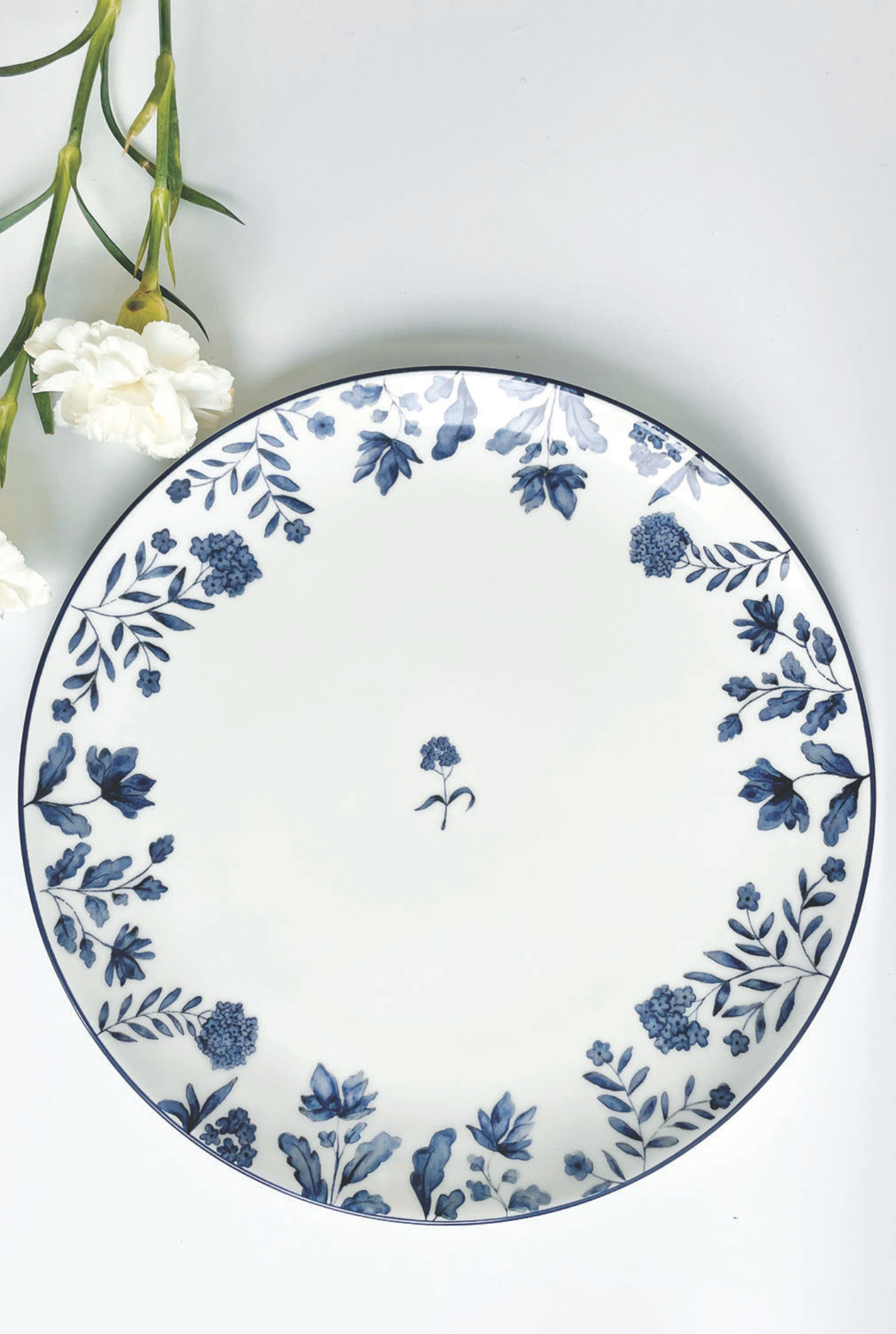 Blue Eden Dinner Plates (Set of 2)