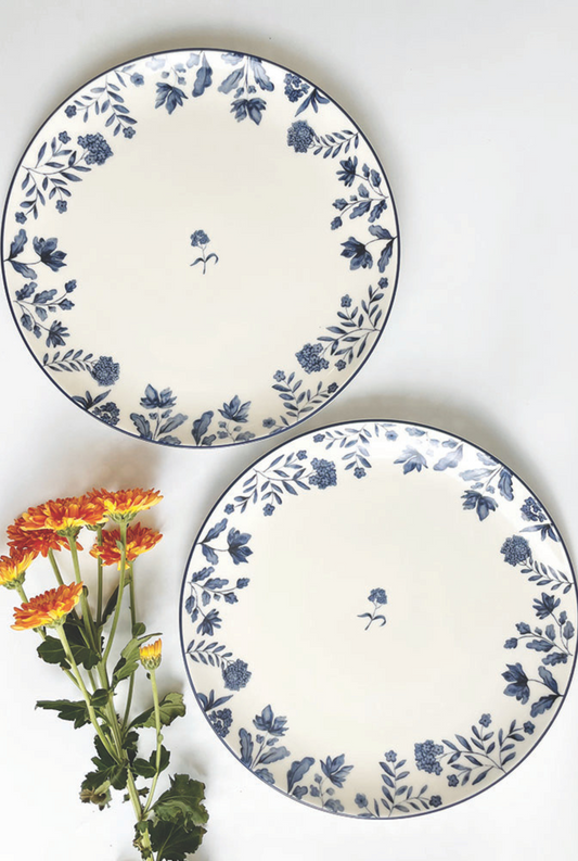 Blue Eden Dinner Plates (Set of 2)