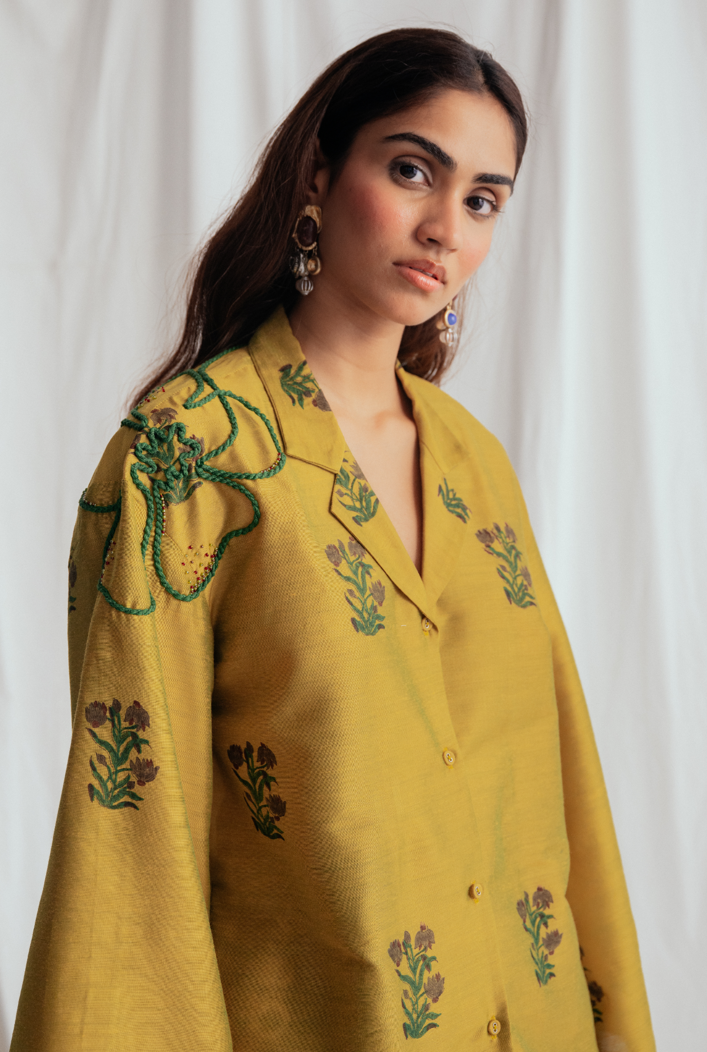 Nimbu Silk Shirt