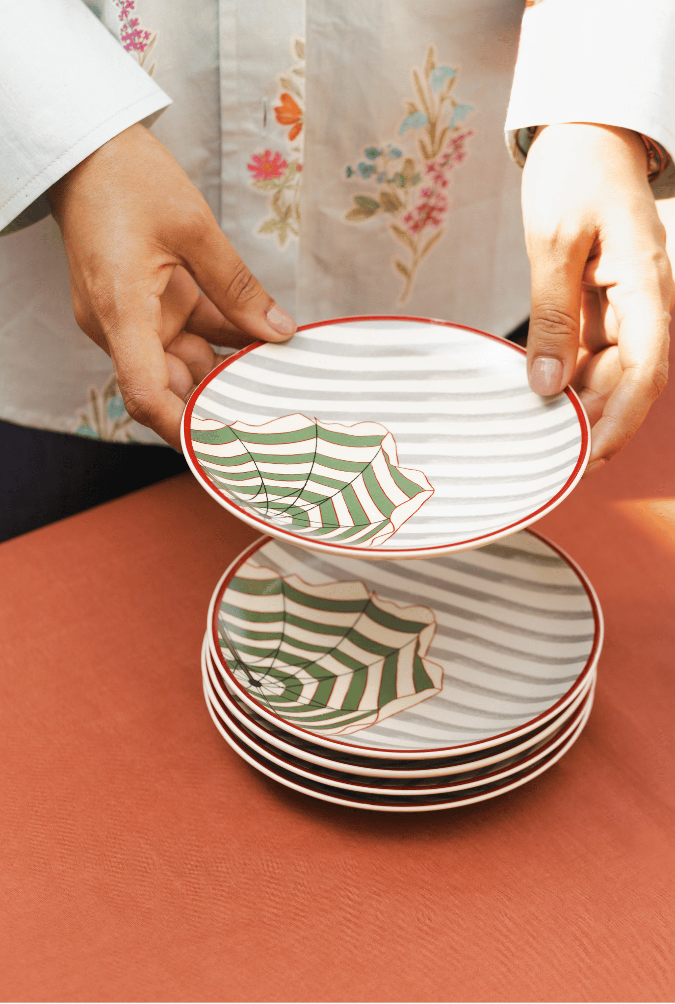 Kasa plates - set of 4
