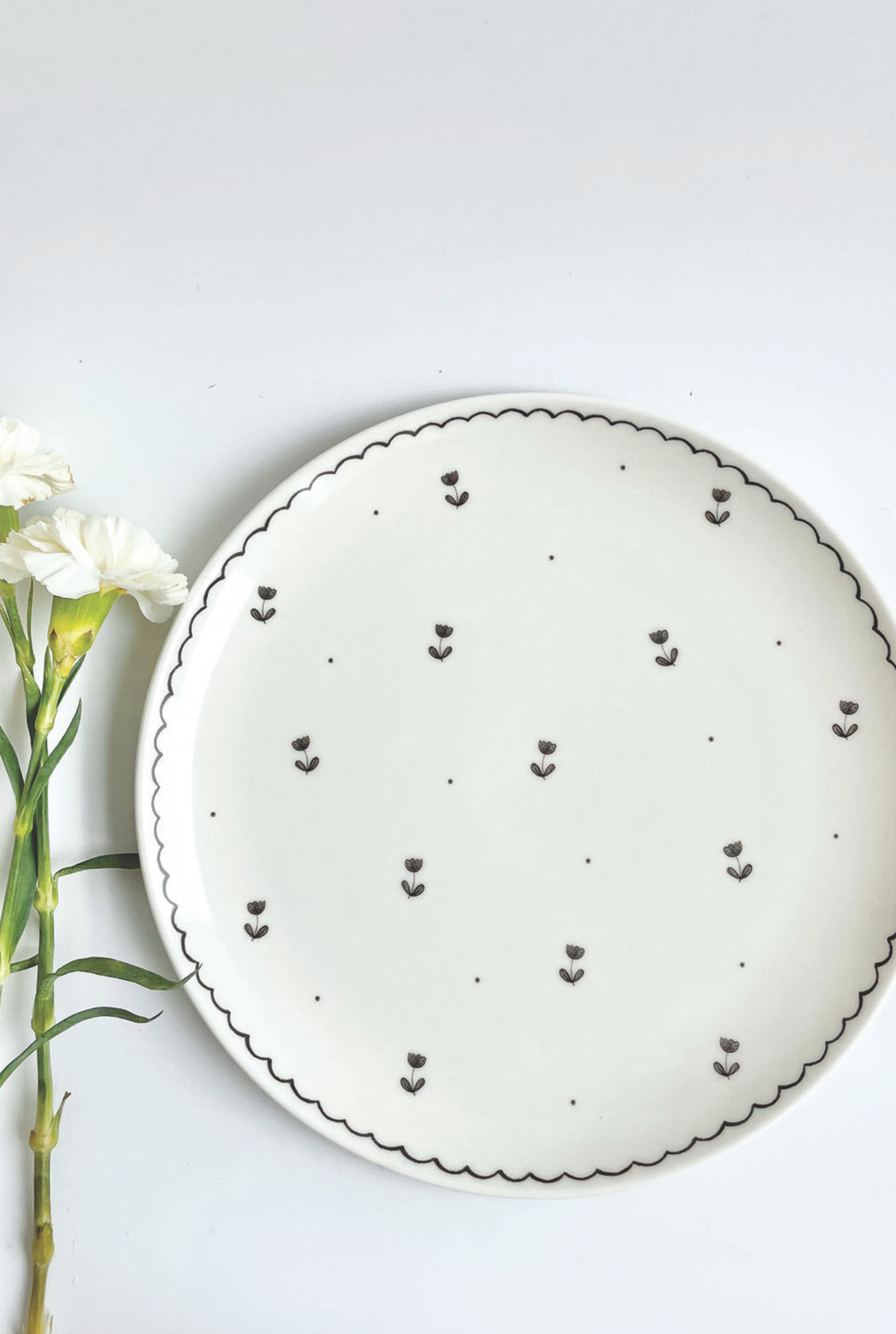 Ditsy Quater Plates (Set of 2)