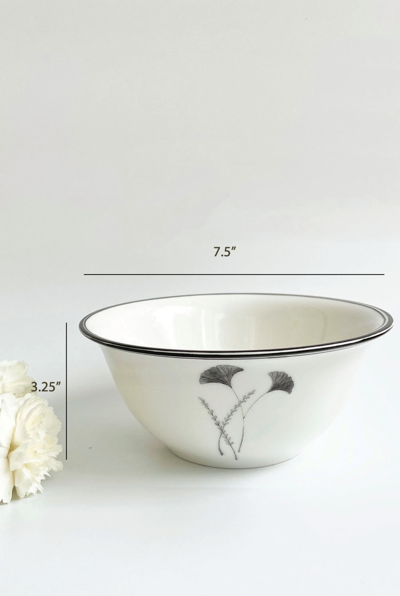 Gingko Serving Bowl (1 pc)