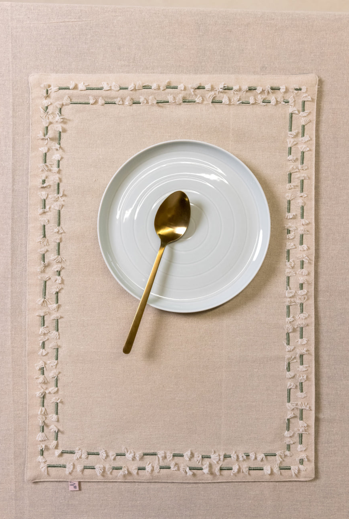 Be Tassled Table Mats (Set of 2)