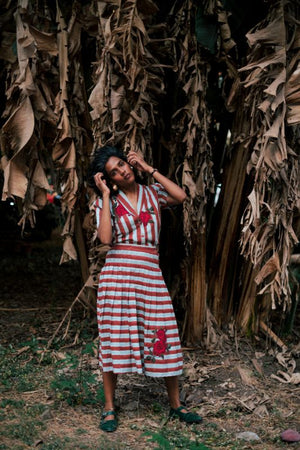 Doriya Pleated Skirt