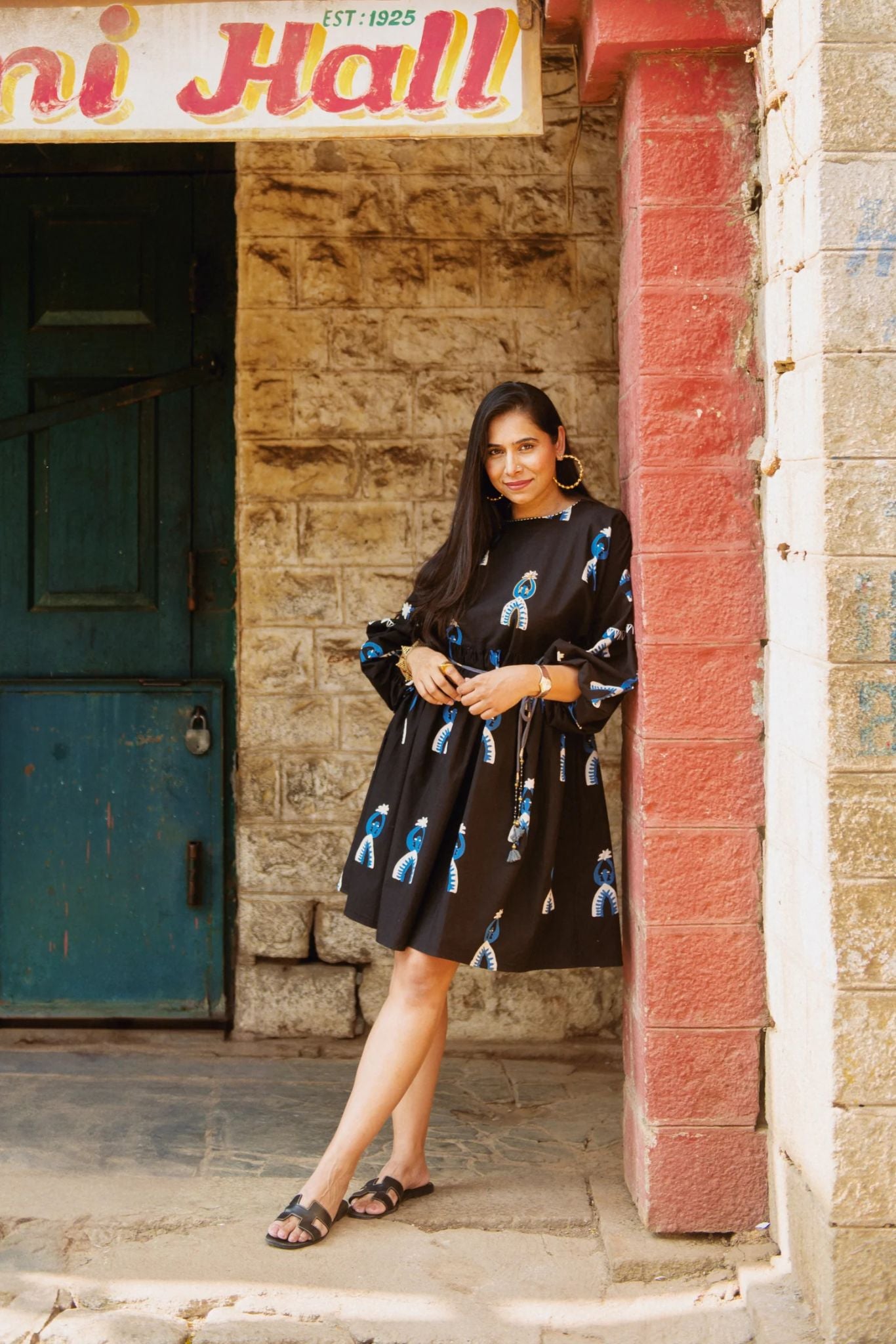 Africana Short Dress