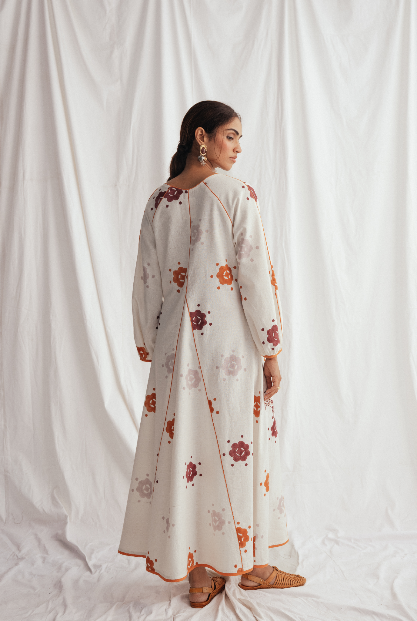 Thandai Peasant Dress