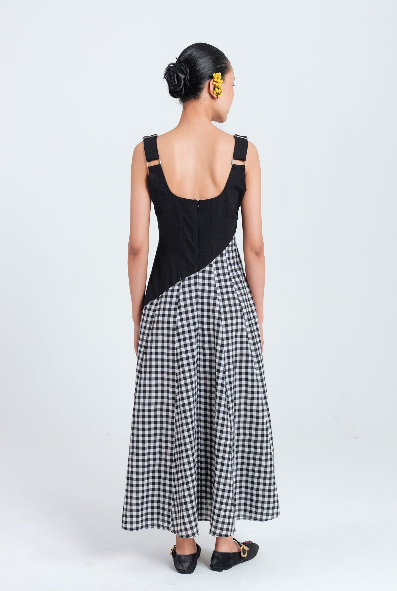 Groove Handloom Panelled Dress
