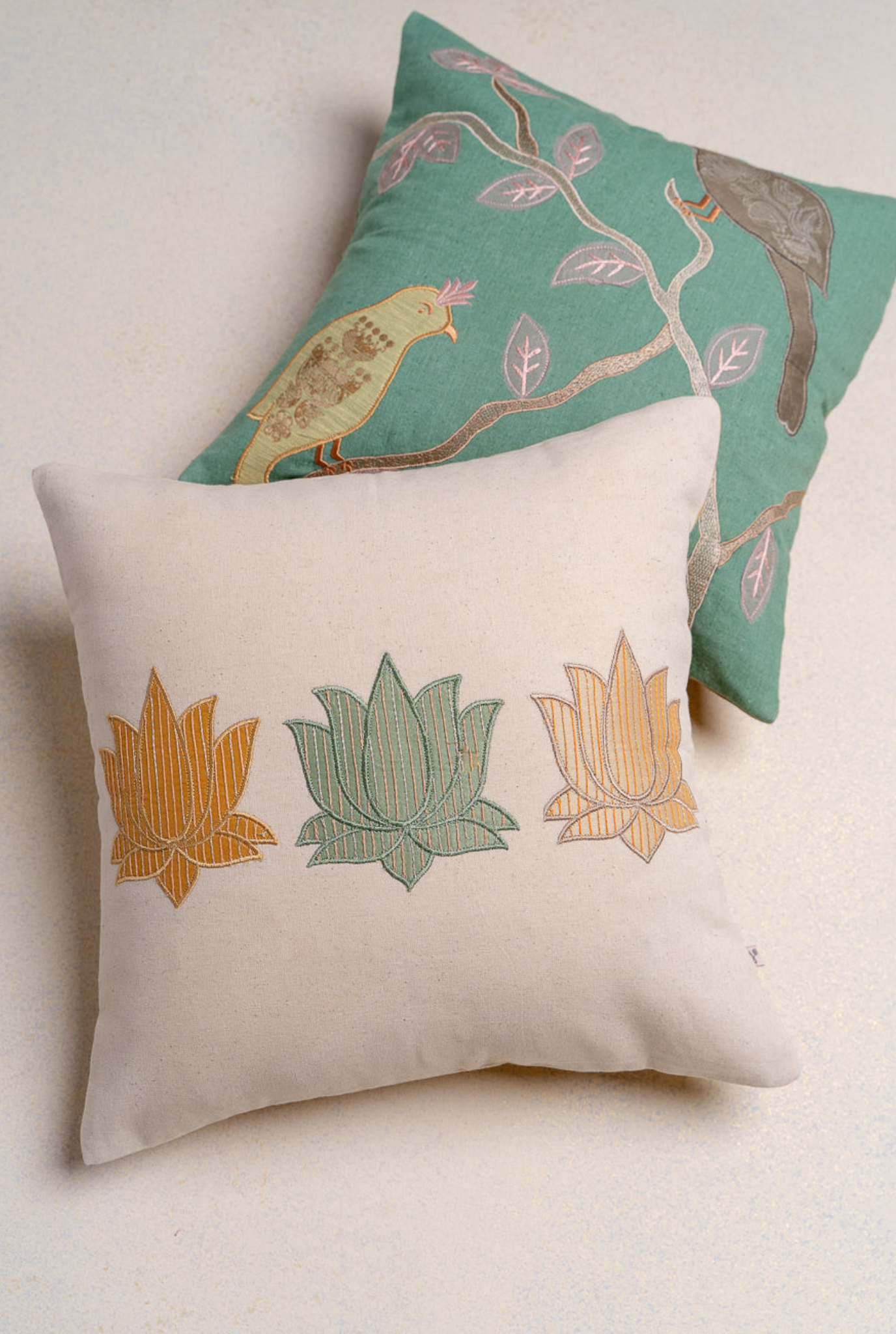 Lotus Love Trio Cushion Cover