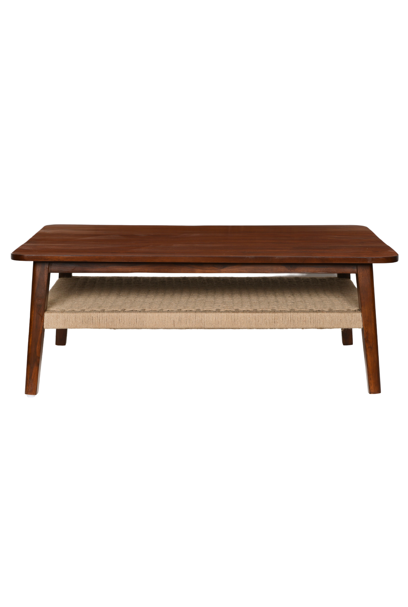 Jatan Teakwood Jute Coffee Table