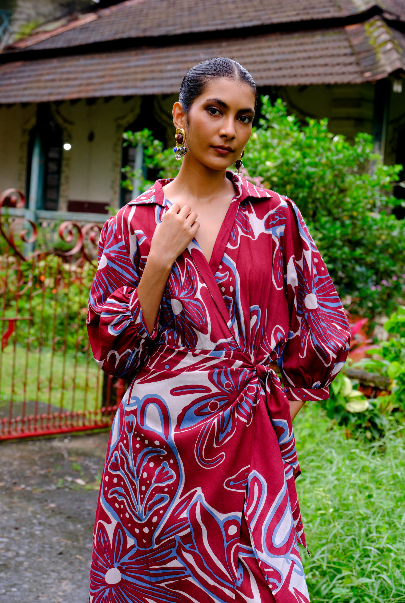 Myna Wrap dress