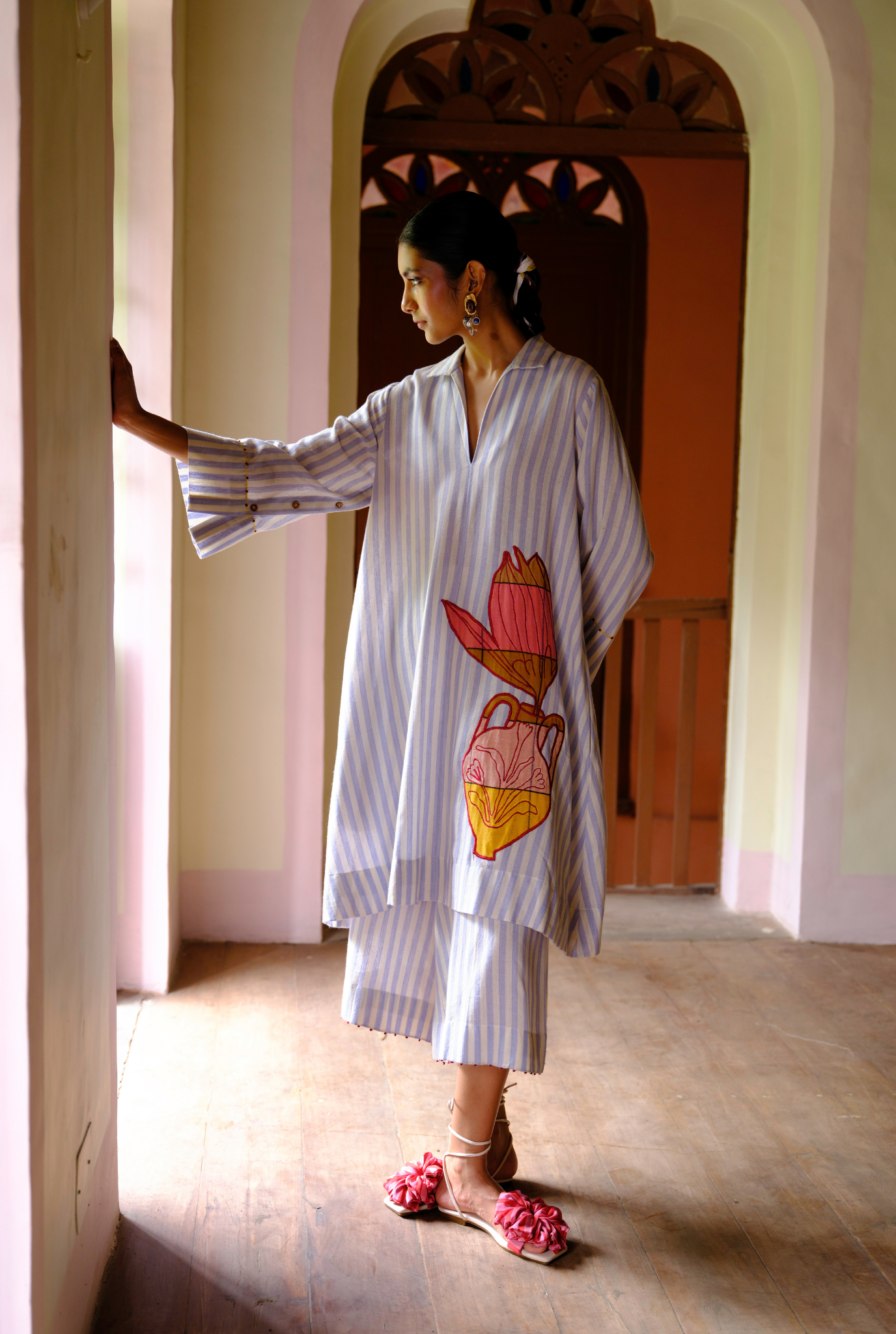 Rosella Handwoven Kurta