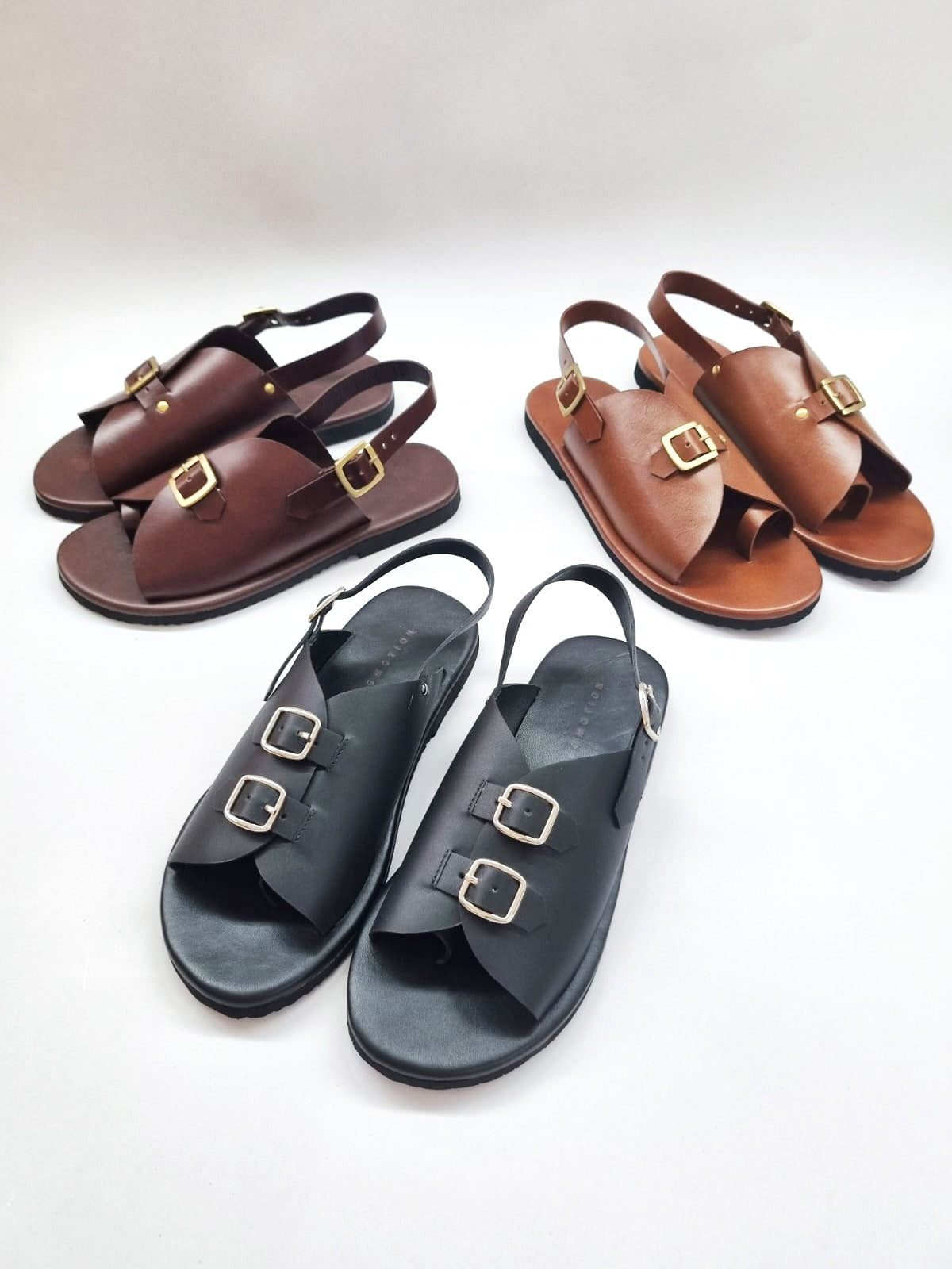 Envelope Sandals Single Buckle
