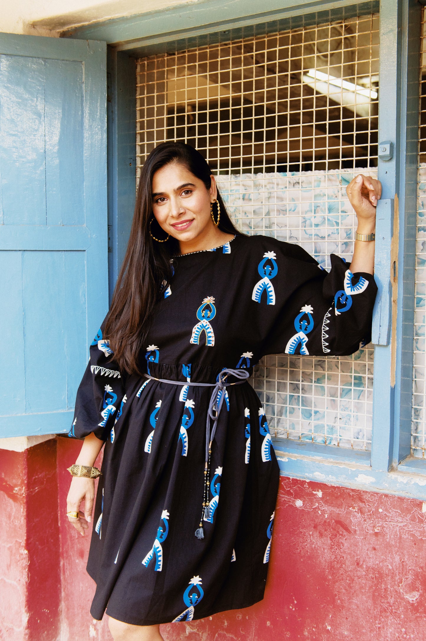 Africana Short Dress