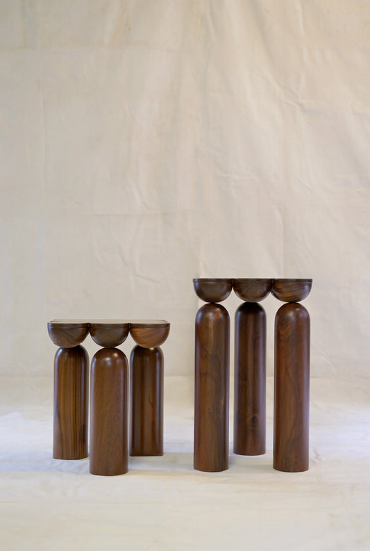 Scallop Side Tables (Set of 2)