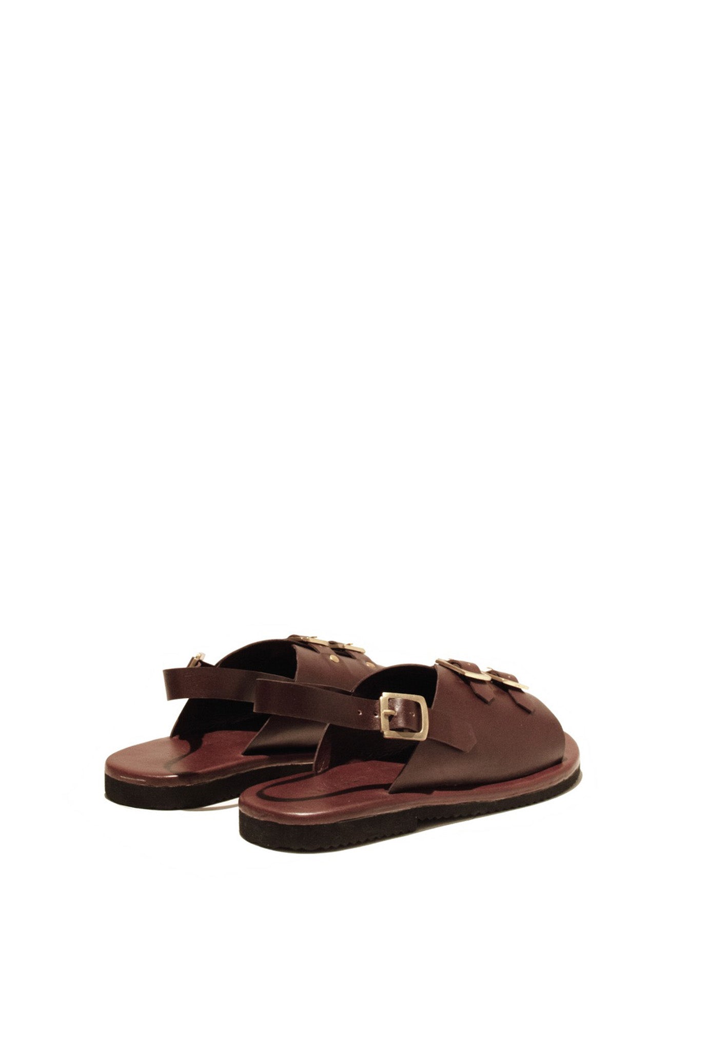 Envelope Sandals Double Buckle