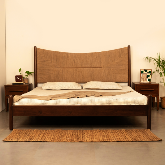 Talitha Teak Wood Bed