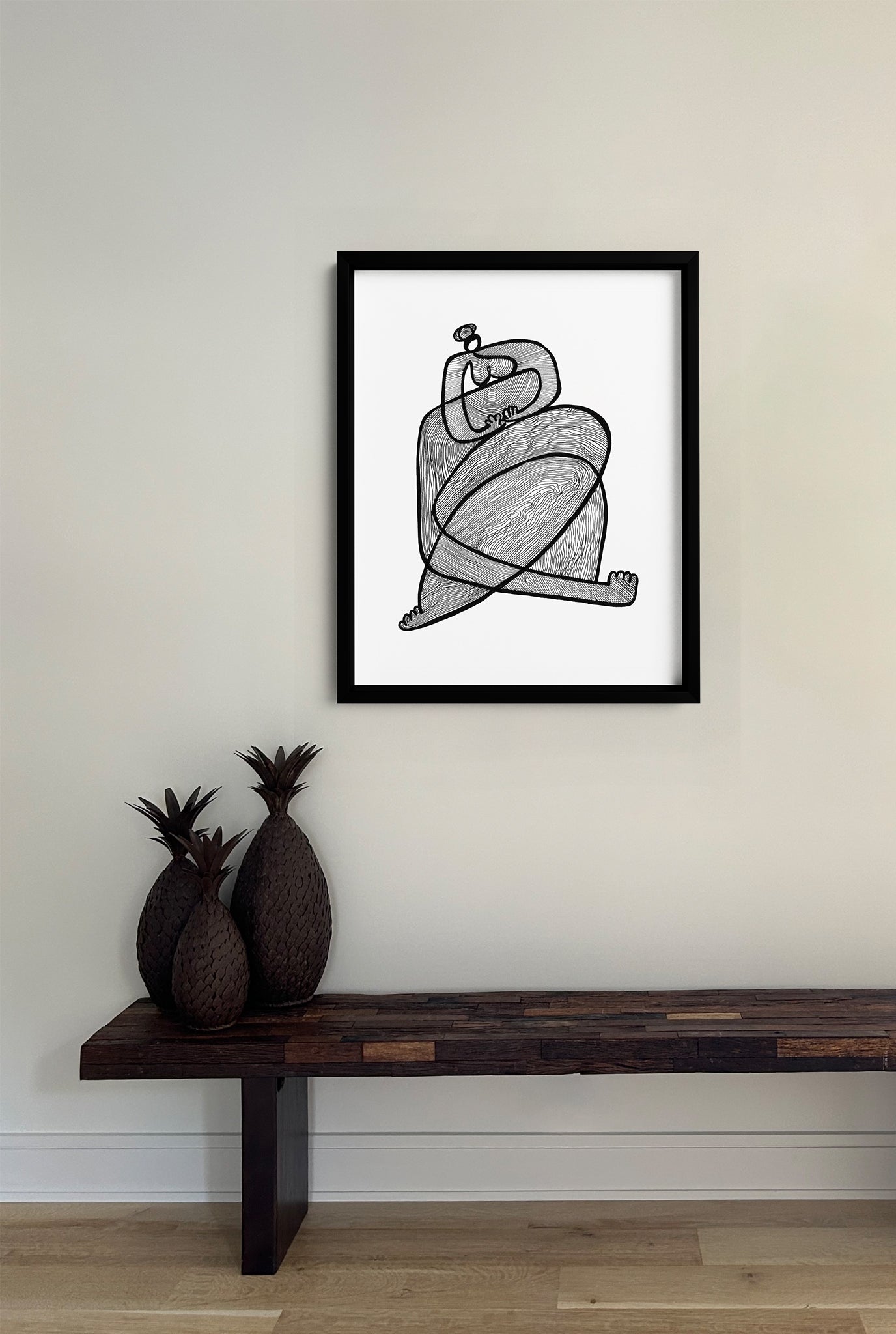 art-jodi-print-curiouser-line art-bodies in motion-limited edition