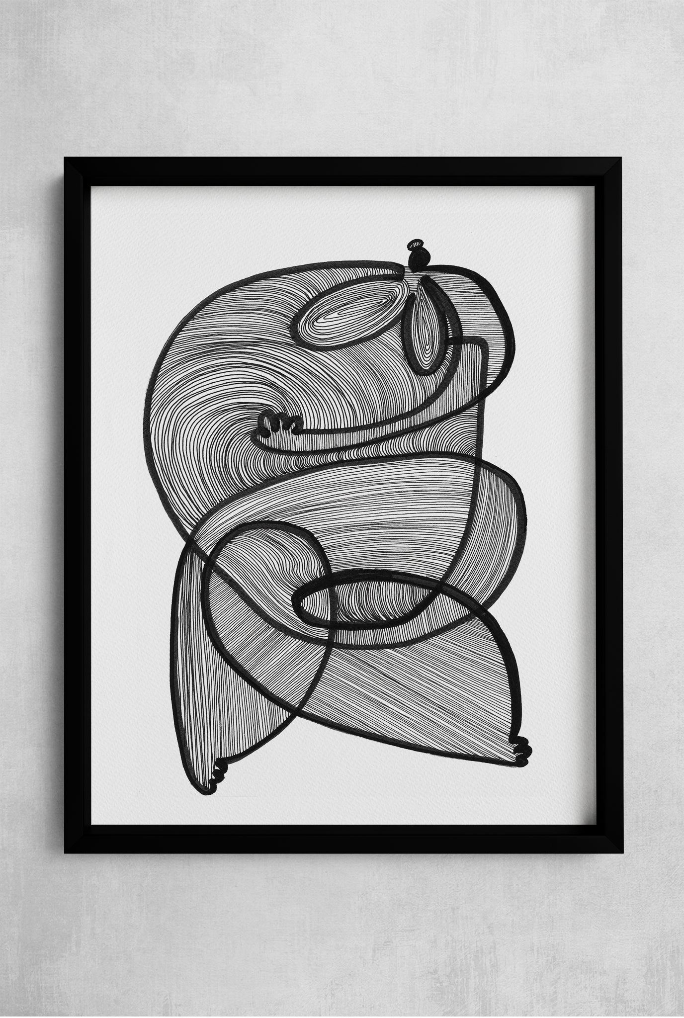 art-jodi-print-curiouser-line art-bodies in motion-limited edition