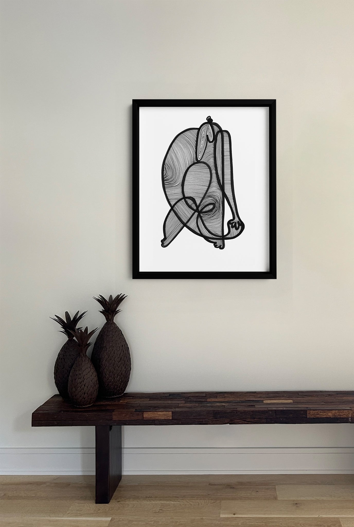 art-jodi-print-curiouser-line art-bodies in motion-limited edition