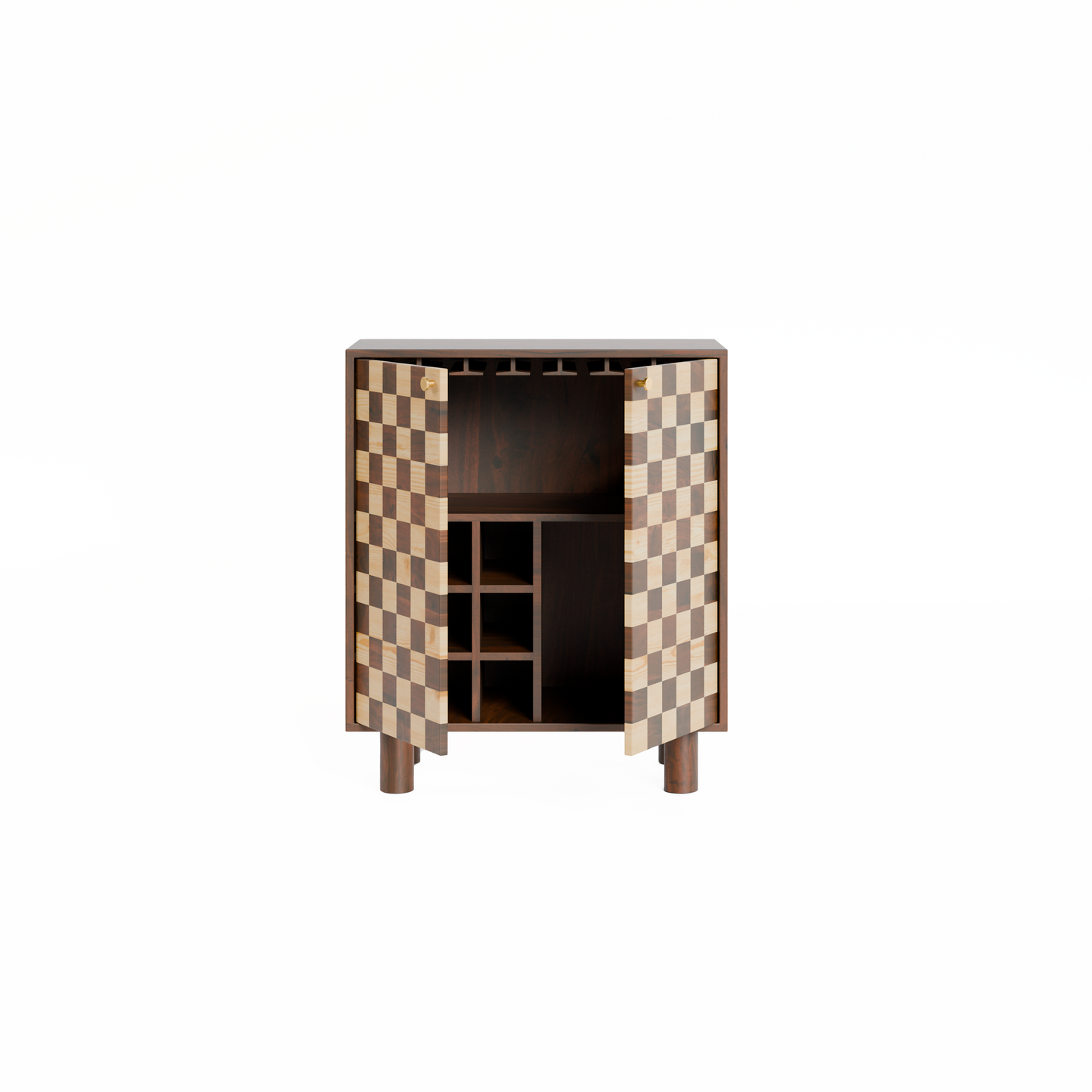 Chess Bar Cabinet