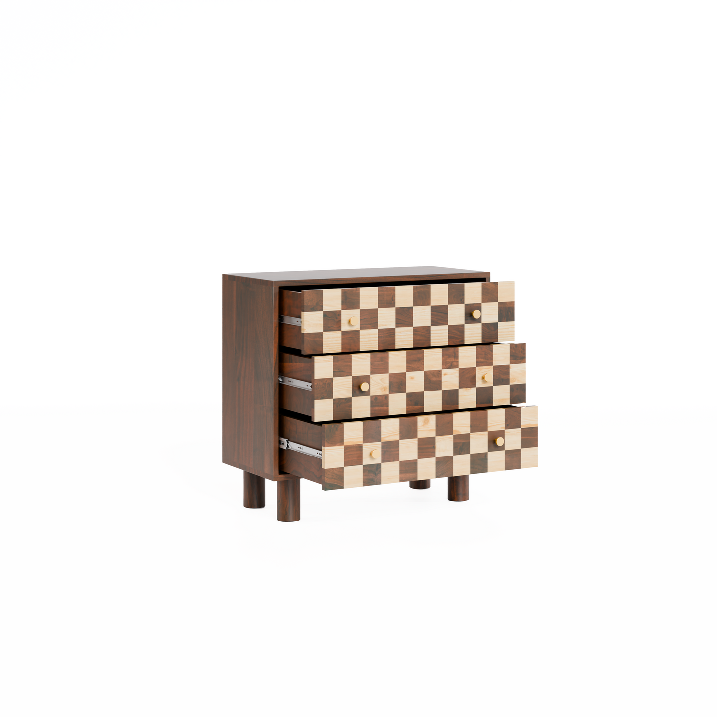 Chess 3 Drawer Dresser