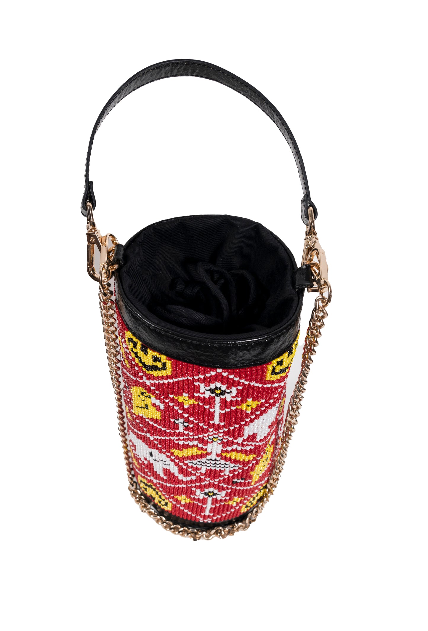 Amara Patola Bucket Bag - Red