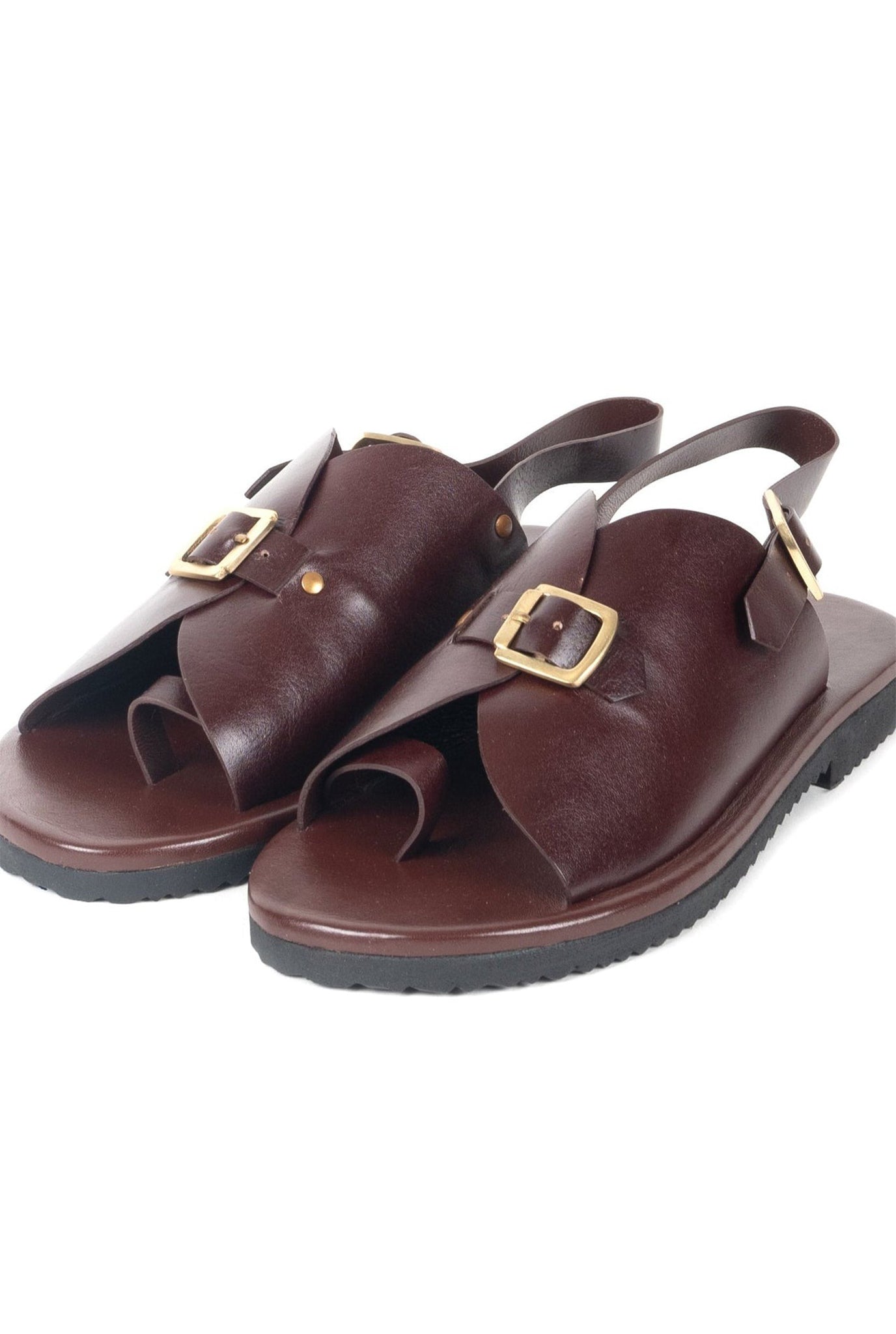 Envelope Sandals Single Buckle