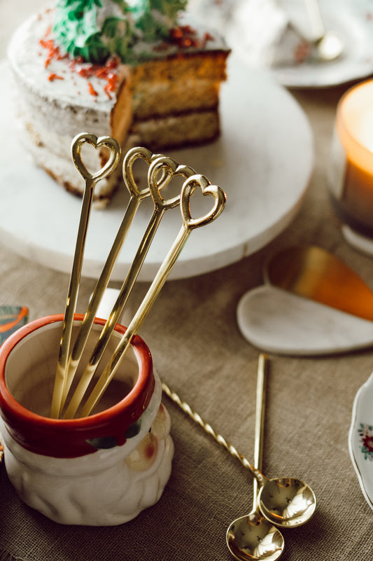 All we need is love stirrers set of 4