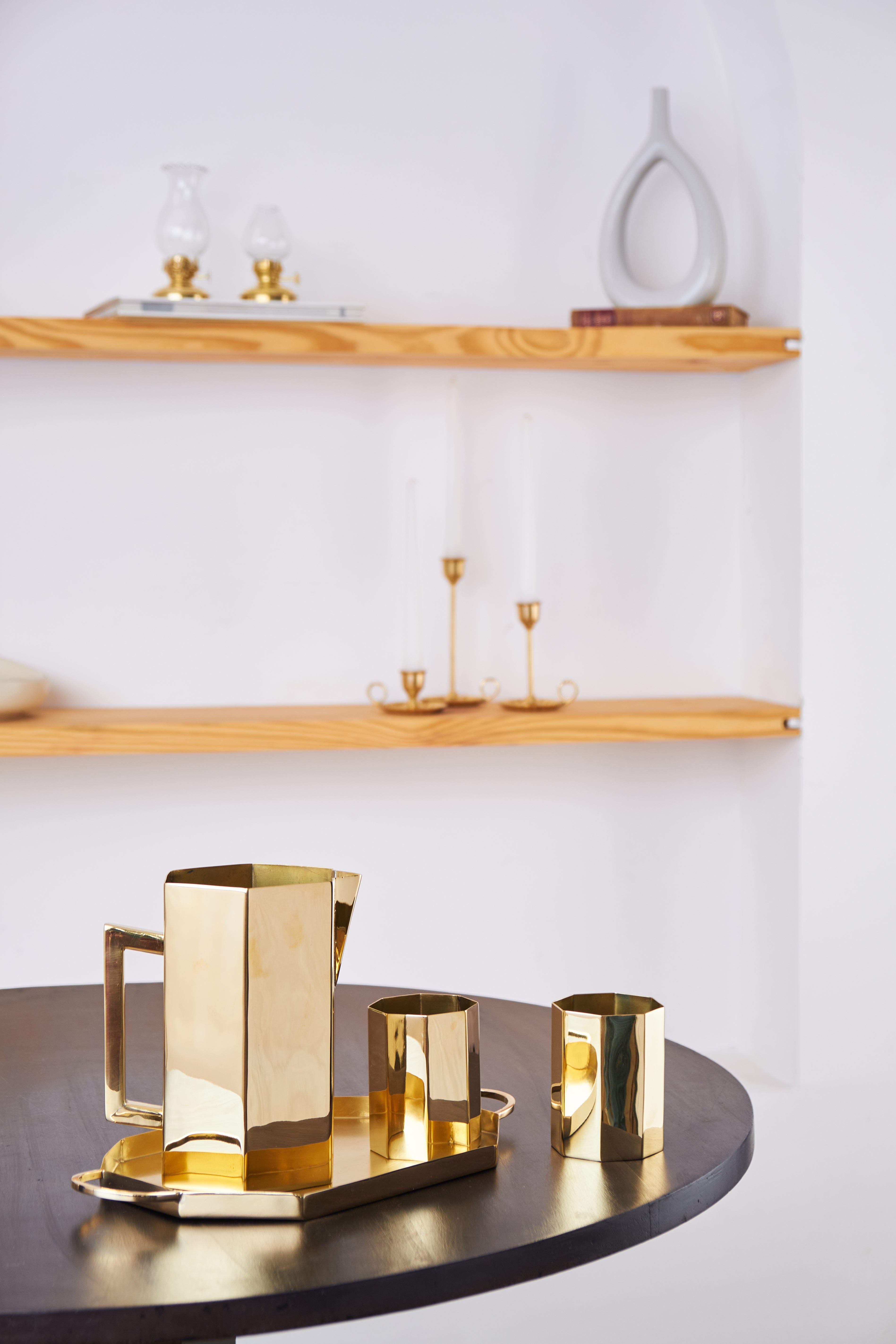 Stahl Brass Jug