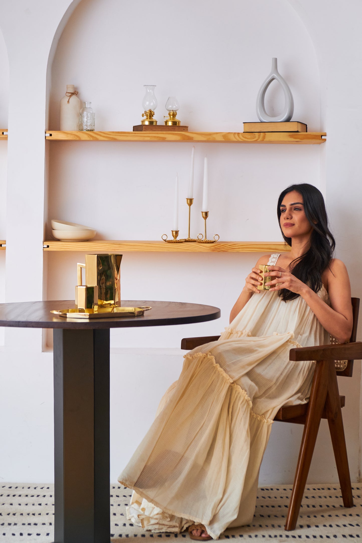 Stahl Brass Glasses set of 2