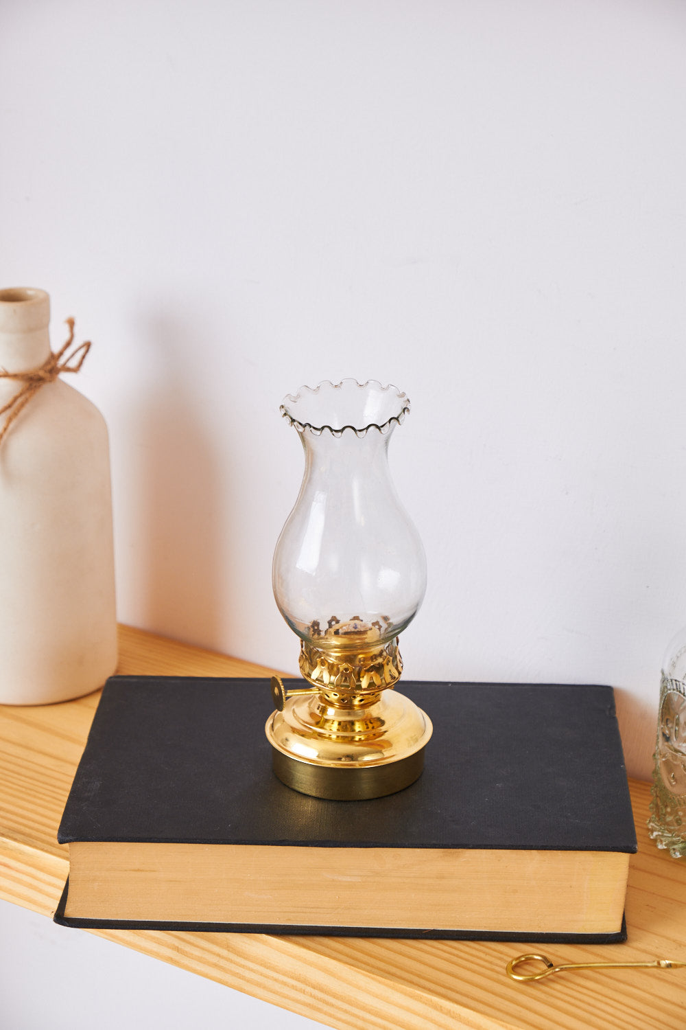 Huile Brass oil lamp