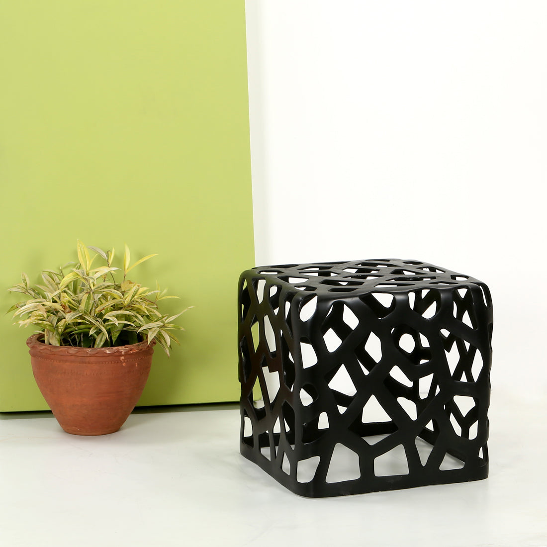 Mesh Side Table / Stool