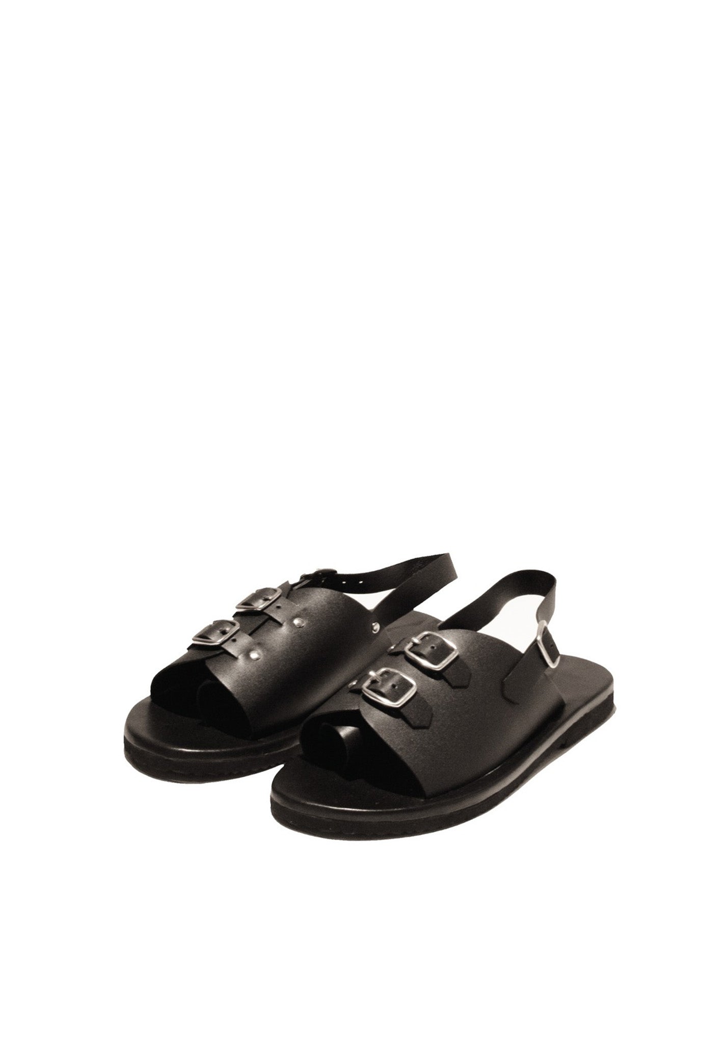 Envelope Sandals Double Buckle
