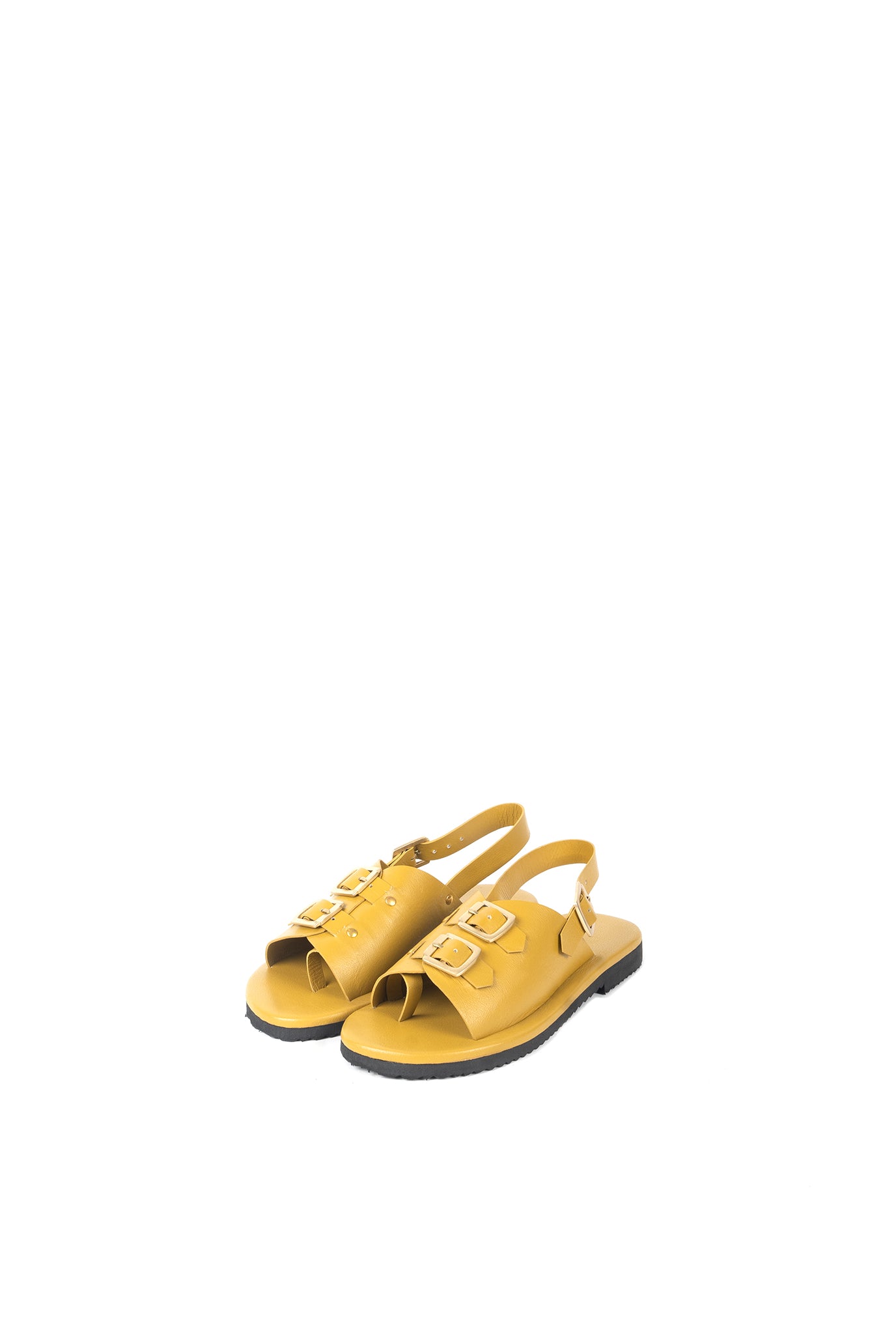 Envelope Sandals Double Buckle