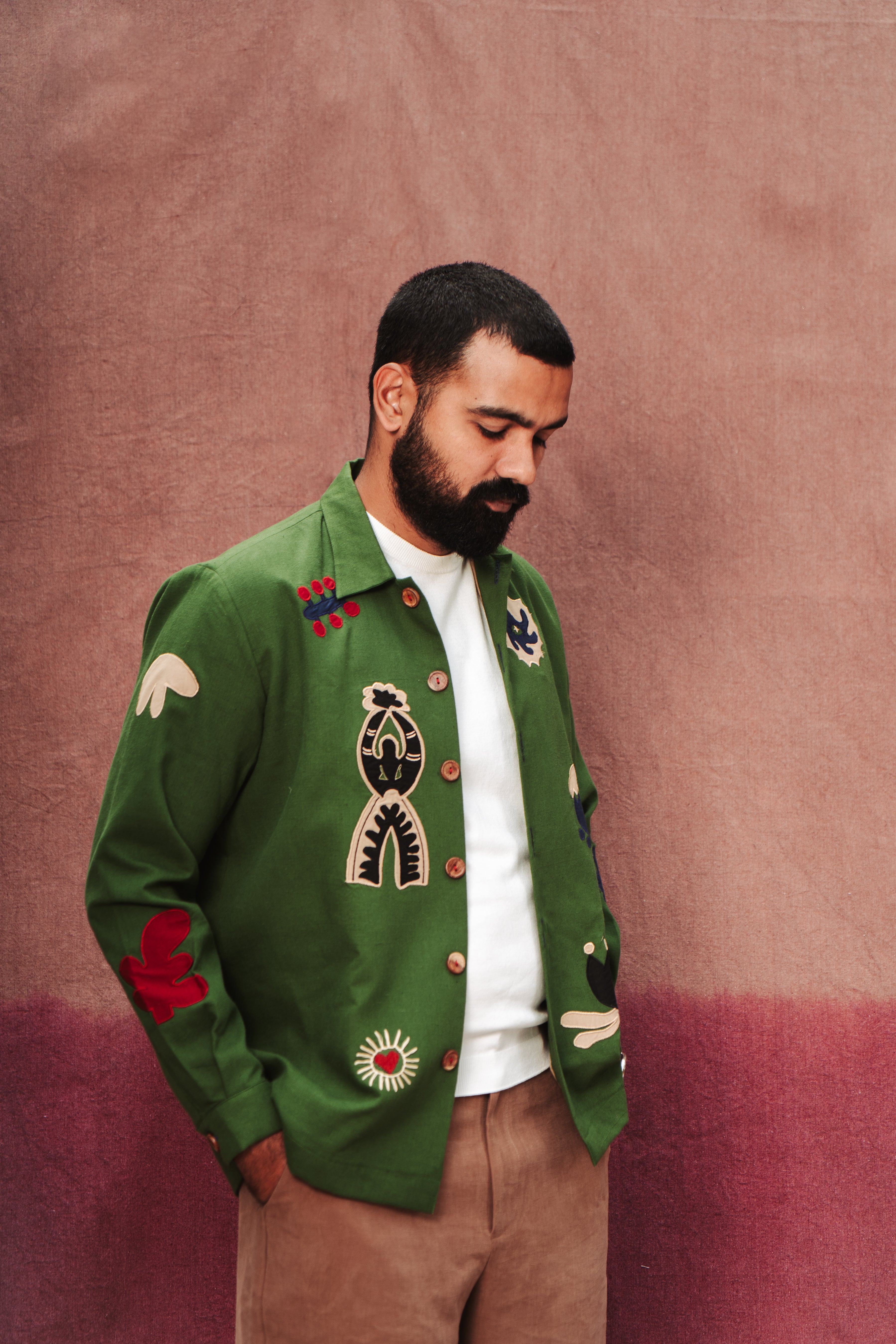 Marlin Applique Jacket