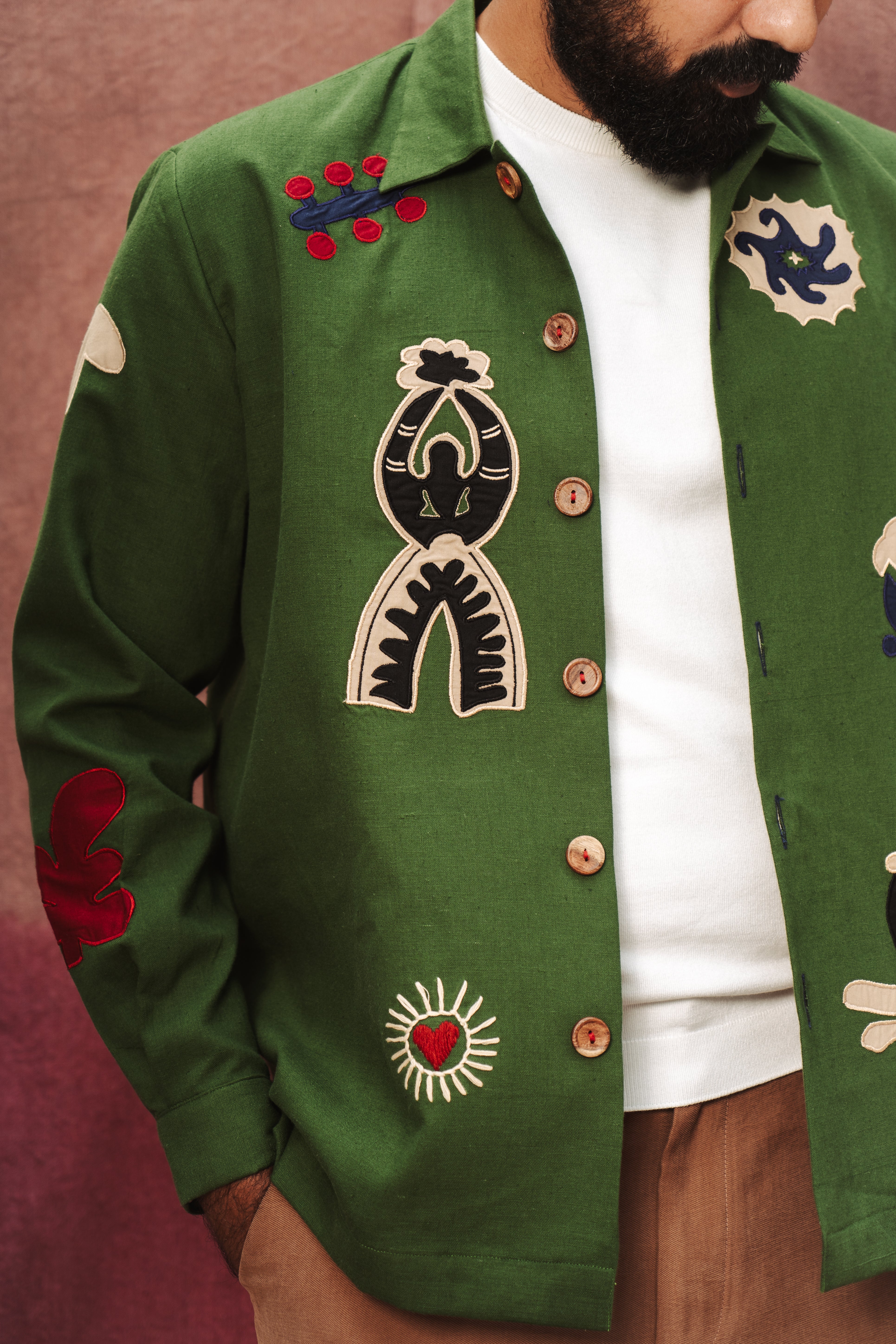 Marlin Applique Jacket