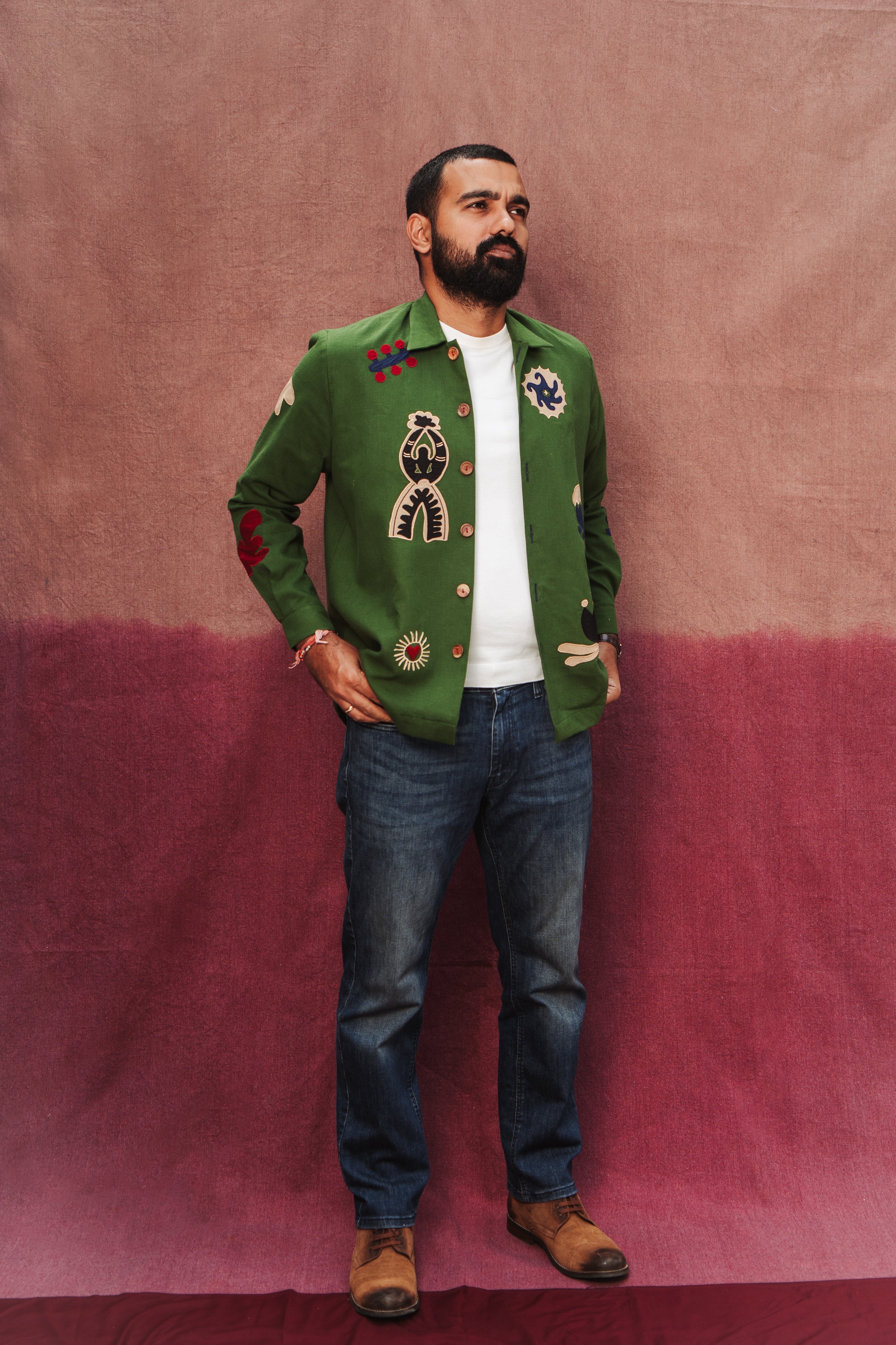 Marlin Applique Jacket