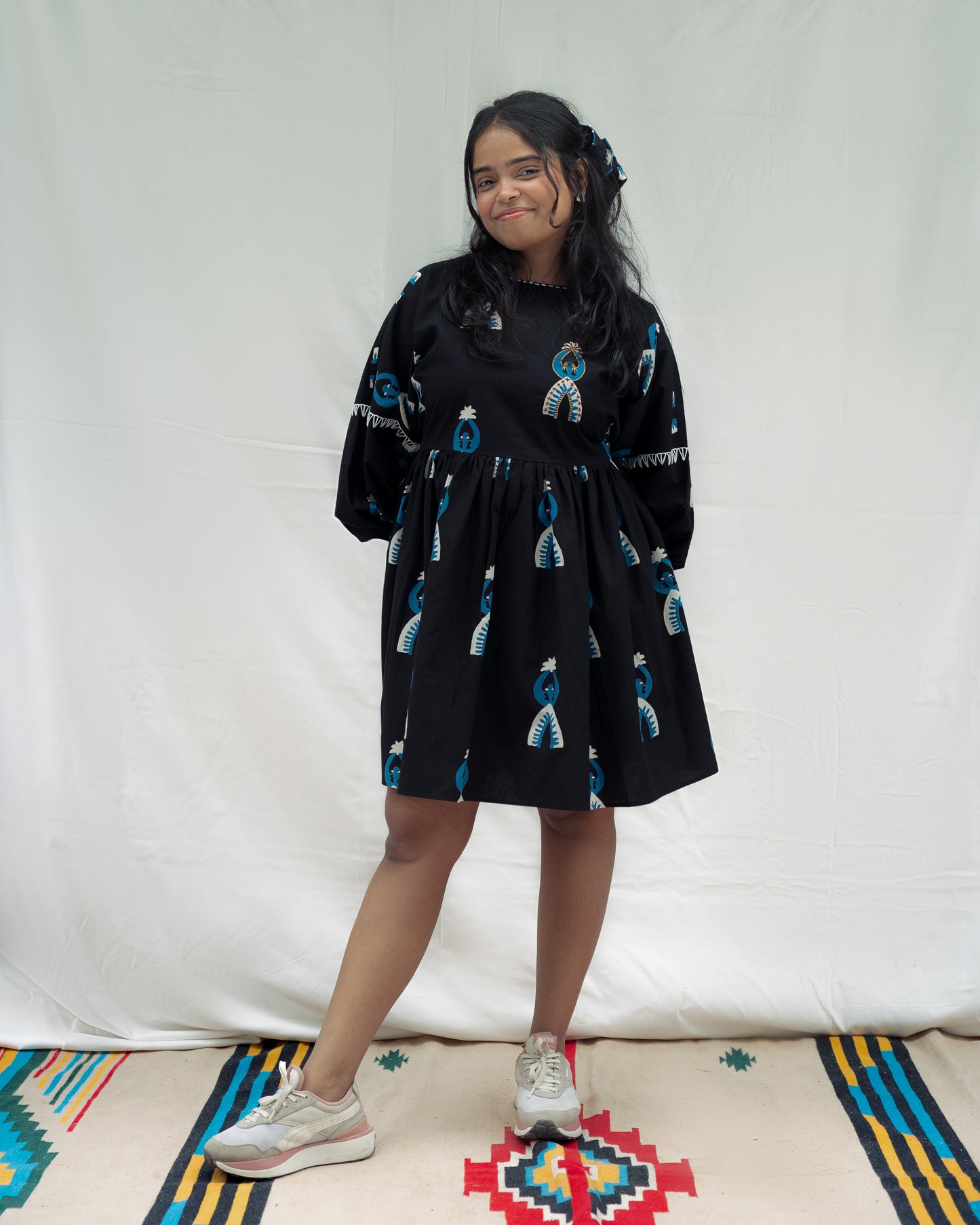 Africana Short Dress