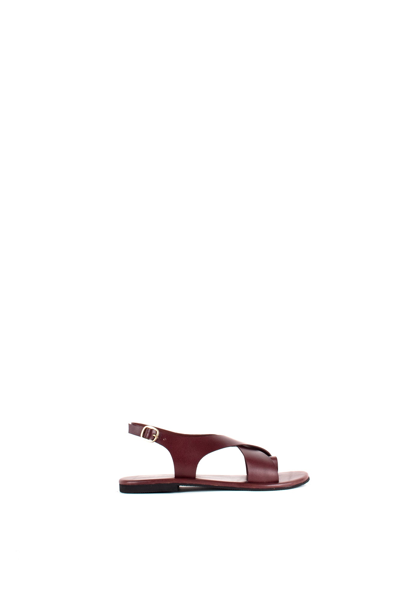 Crossover - Strap Leather Women's Sandals