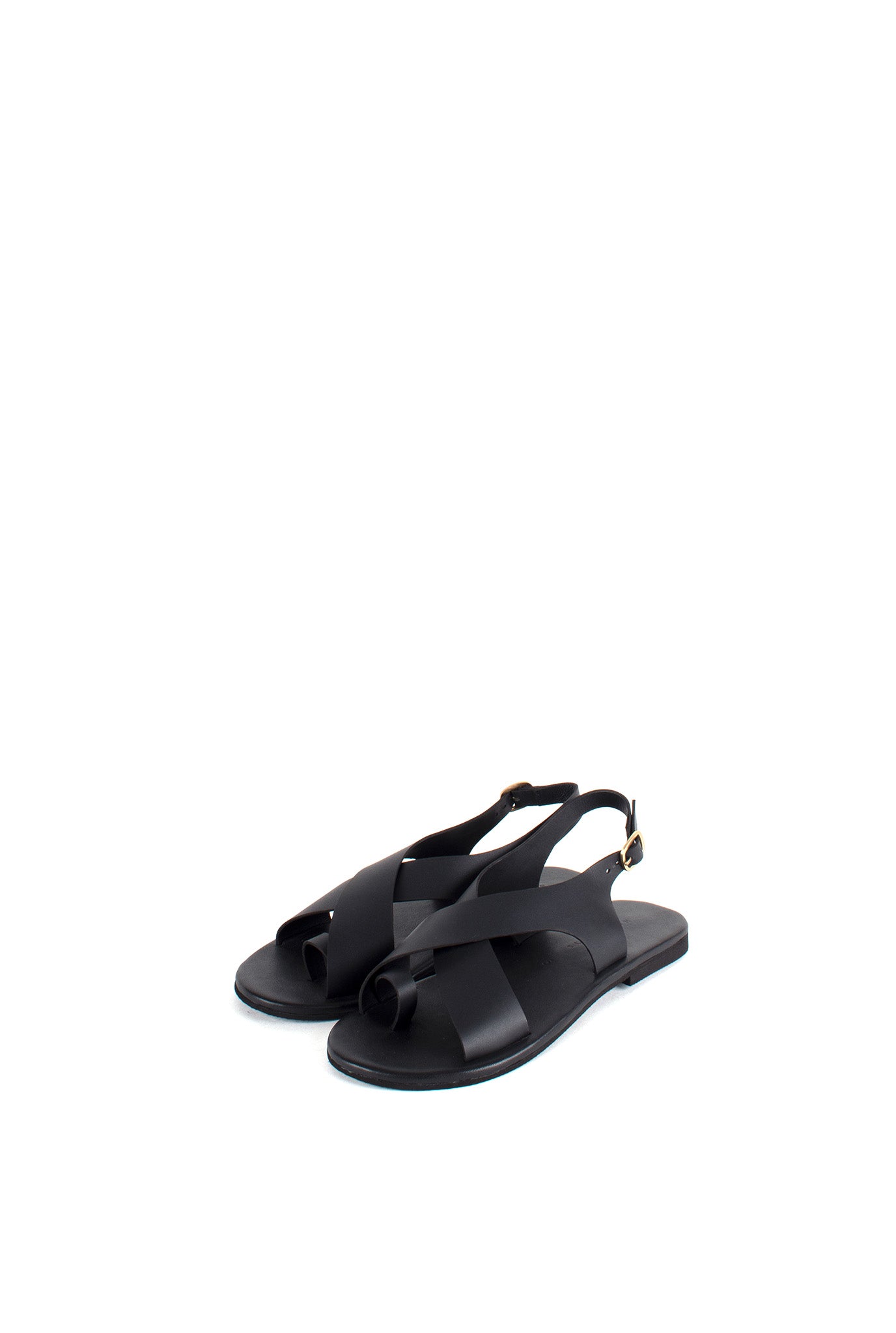 Crossover - Strap Leather Women's Sandals